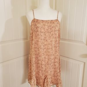 Francesca NWT MELANIE DITSY FLORAL GODET DRESS